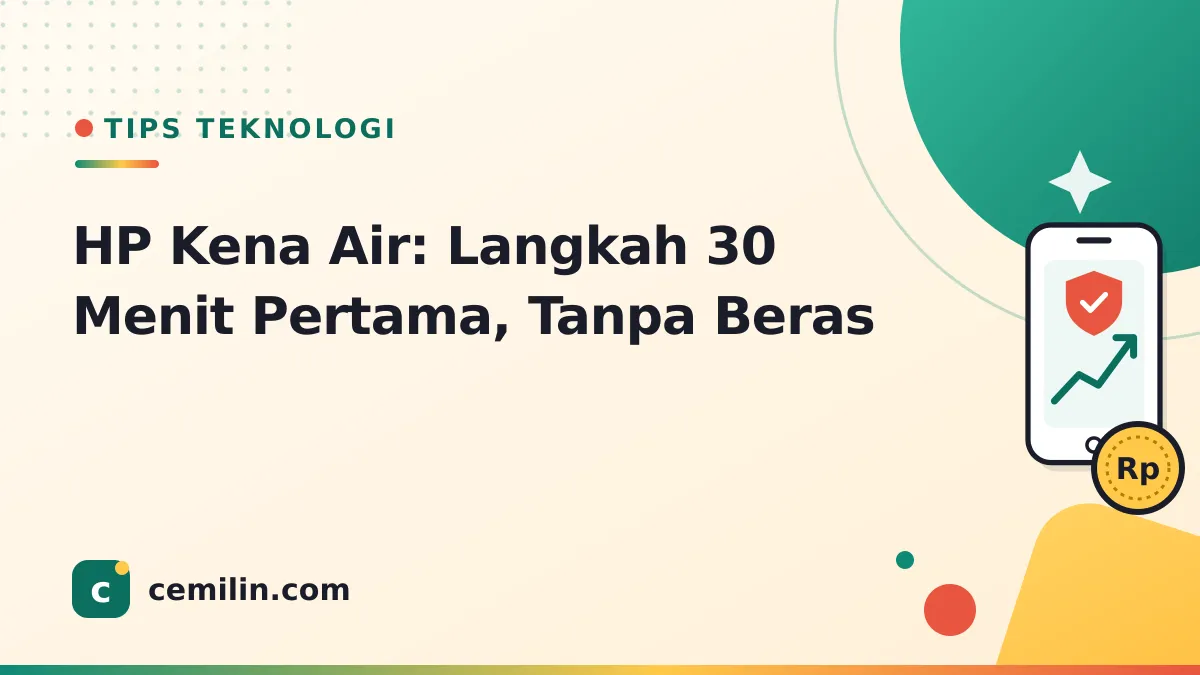 HP Kena Air: Langkah 30 Menit Pertama, Tanpa Beras