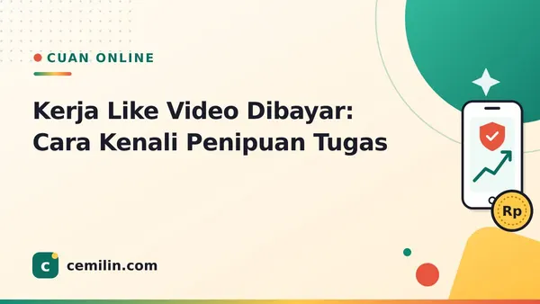 Kerja Like Video Dibayar: Cara Kenali Penipuan Tugas